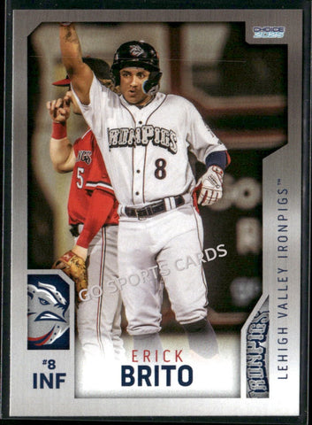 2025 Lehigh Valley IronPigs 2nd Erick Brito