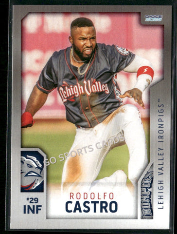 2025 Lehigh Valley IronPigs 2nd Rodolfo Castro