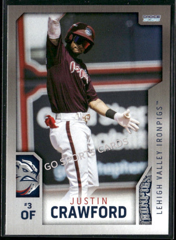 2025 Lehigh Valley IronPigs 2nd Justin Crawford