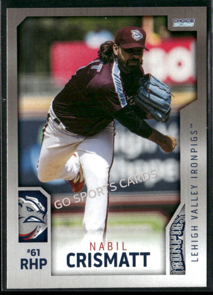 2025 Lehigh Valley IronPigs 2nd Nabil Crismatt