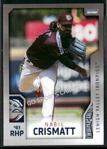 2025 Lehigh Valley IronPigs 2nd Nabil Crismatt