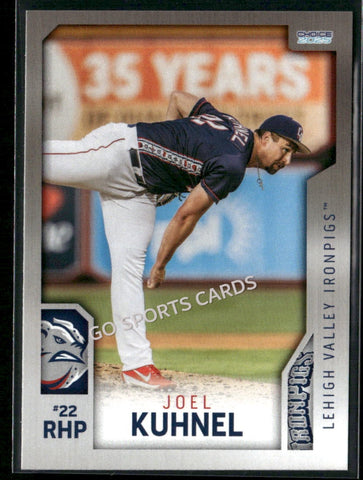 2025 Lehigh Valley IronPigs 2nd Joel Kuhnel
