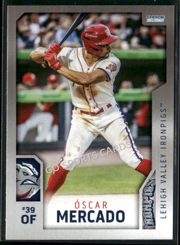 2025 Lehigh Valley IronPigs 2nd Oscar Mercado