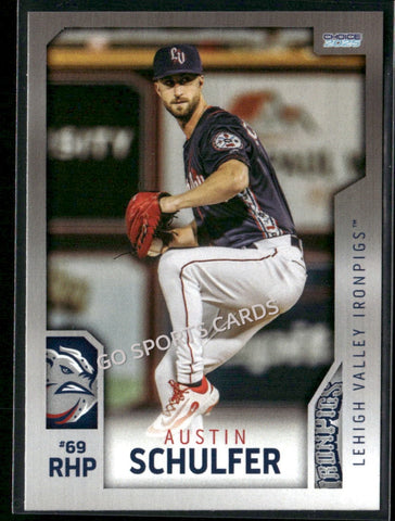 2025 Lehigh Valley IronPigs 2nd Austin Schulfer