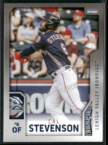 2025 Lehigh Valley IronPigs 2nd Cal Stevenson