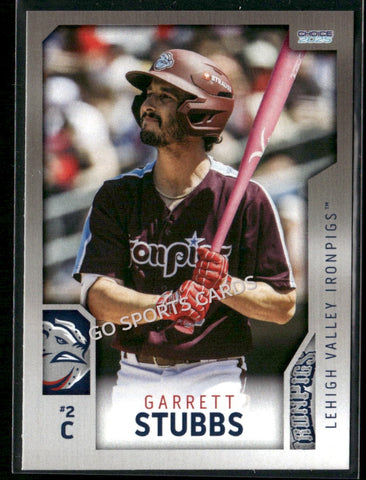2025 Lehigh Valley IronPigs 2nd Garrett Stubbs