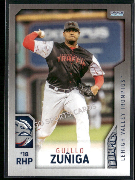 2025 Lehigh Valley IronPigs 2nd Guillo Zuniga