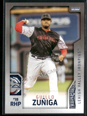 2025 Lehigh Valley IronPigs 2nd Guillo Zuniga
