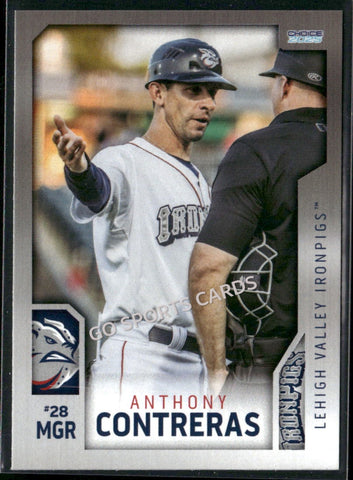 2025 Lehigh Valley IronPigs 2nd Anthony Contreras