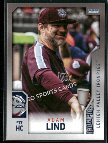 2025 Lehigh Valley IronPigs 2nd Adam Lind