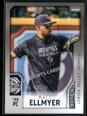 2025 Lehigh Valley IronPigs 2nd Matt Ellmyer