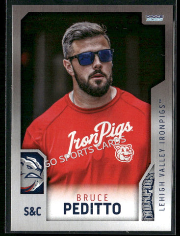 2025 Lehigh Valley IronPigs 2nd Bruce Peditto