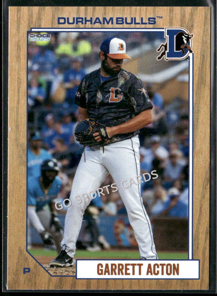 2025 Durham Bulls Garrett Acton