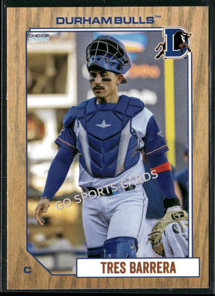 2025 Durham Bulls Tres Barrera