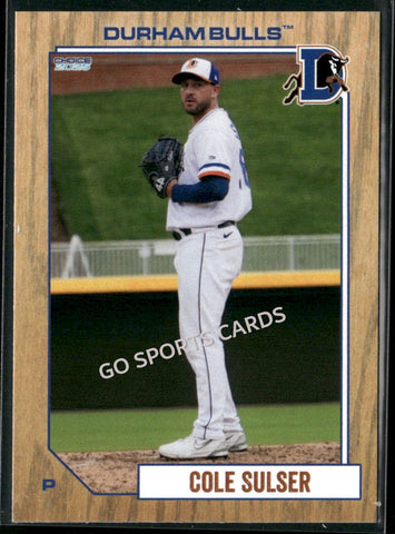 2025 Durham Bulls Cole Sulser