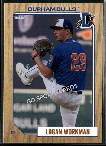 2025 Durham Bulls Logan Workman