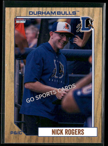 2025 Durham Bulls Nick Rogers