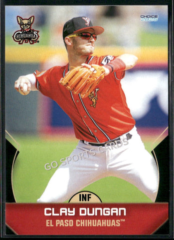 2025 El Paso Chihuahuas Clay Dungan
