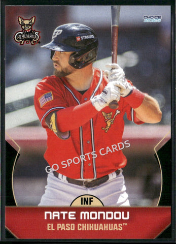 2025 El Paso Chihuahuas Nate Mondou