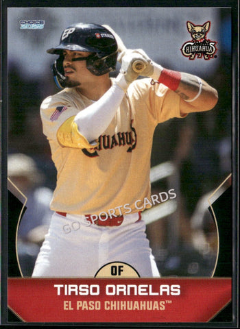 2025 El Paso Chihuahuas Tirso Ornelas
