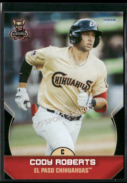 2025 El Paso Chihuahuas Cody Roberts
