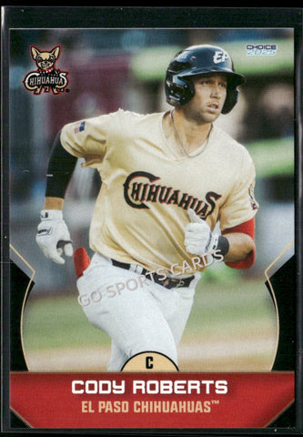2025 El Paso Chihuahuas Cody Roberts