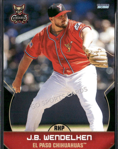 2025 El Paso Chihuahuas JB Wendelken