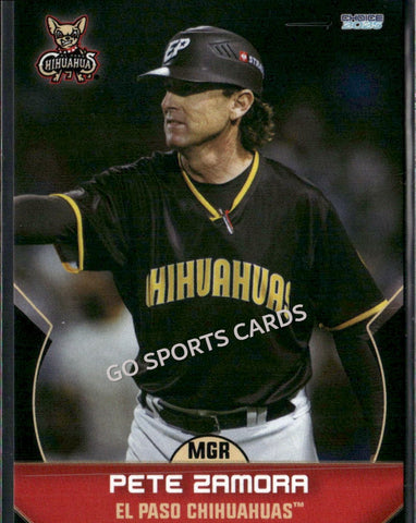 2025 El Paso Chihuahuas Pete Zamora