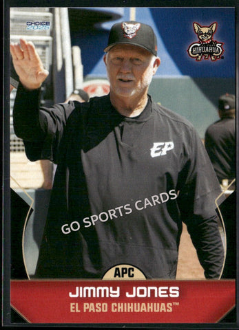 2025 El Paso Chihuahuas Jimmy Jones