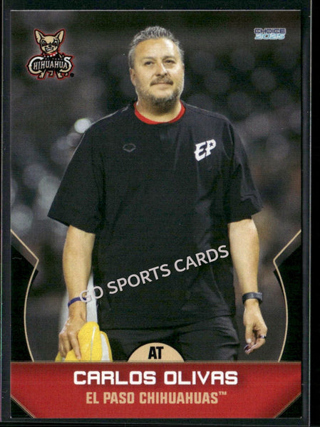 2025 El Paso Chihuahuas Carlos Olivas