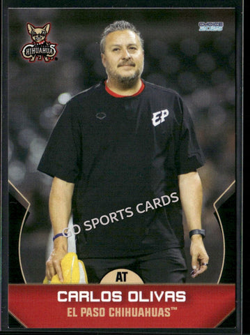 2025 El Paso Chihuahuas Carlos Olivas