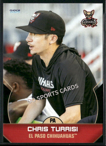 2025 El Paso Chihuahuas Chris Turrisi
