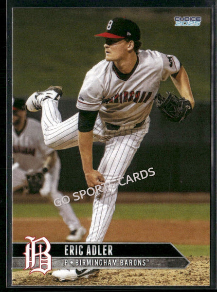 2025 Birmingham Barons Eric Adler