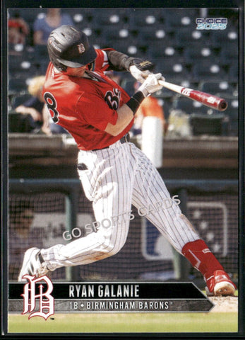 2025 Birmingham Barons Ryan Galanie