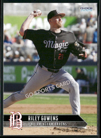 2025 Birmingham Barons Riley Gowens