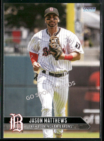 2025 Birmingham Barons Jason Matthews