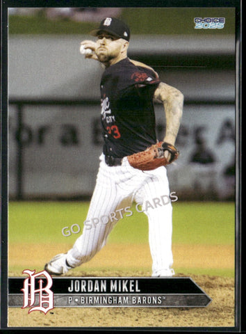 2025 Birmingham Barons Jordan Mikel