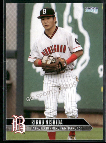 2025 Birmingham Barons Rikuu Nishida
