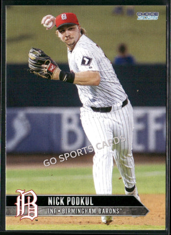 2025 Birmingham Barons Nick Podkul
