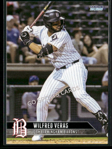 2025 Birmingham Barons Wilfred Veras