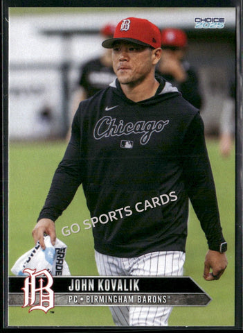 2025 Birmingham Barons John Kovalik