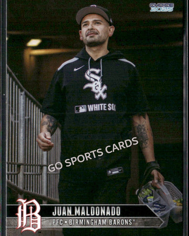 2025 Birmingham Barons Juan Maldonado