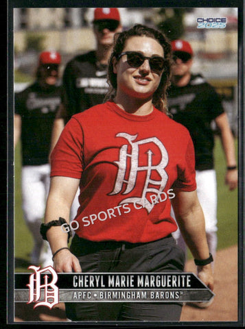 2025 Birmingham Barons Cheryl Marie Marguerite
