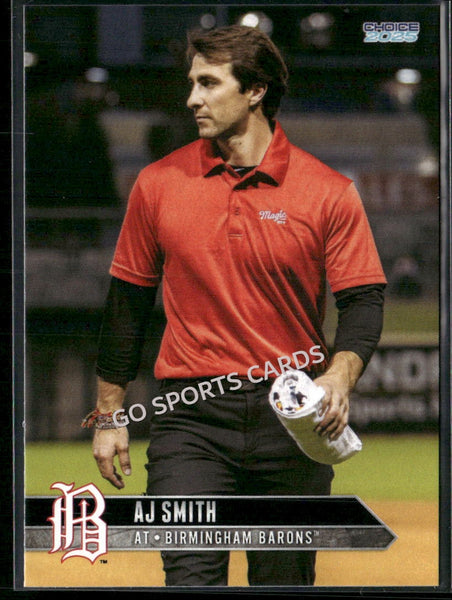 2025 Birmingham Barons AJ Smith
