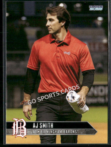 2025 Birmingham Barons AJ Smith