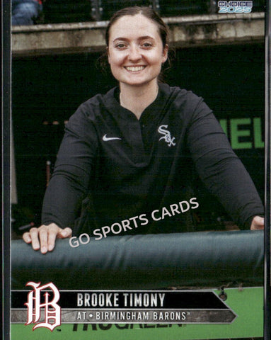 2025 Birmingham Barons Brooke Timony