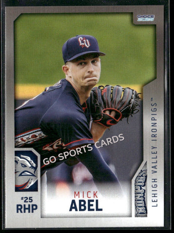 2025 Lehigh Valley IronPigs 2nd Mick Abel