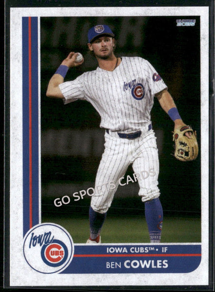 2025 Iowa Cubs Ben Cowles