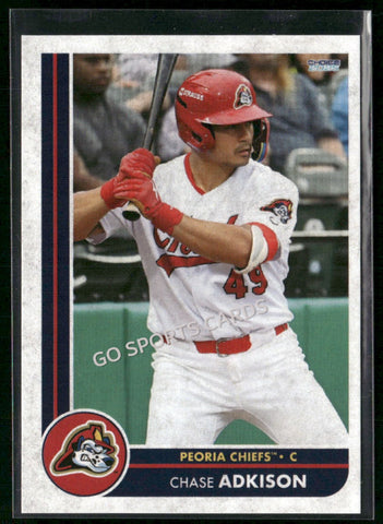 2025 Peoria Chiefs Chase Adkison