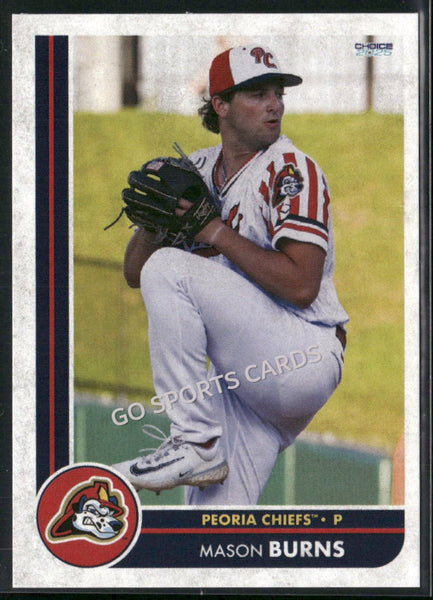 2025 Peoria Chiefs Mason Burns